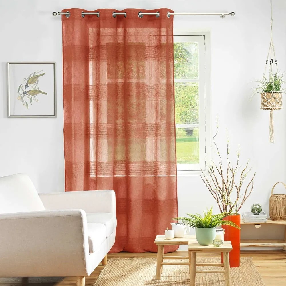 Ceglasta firanka 140x280 cm Terraza – douceur d'intérieur
