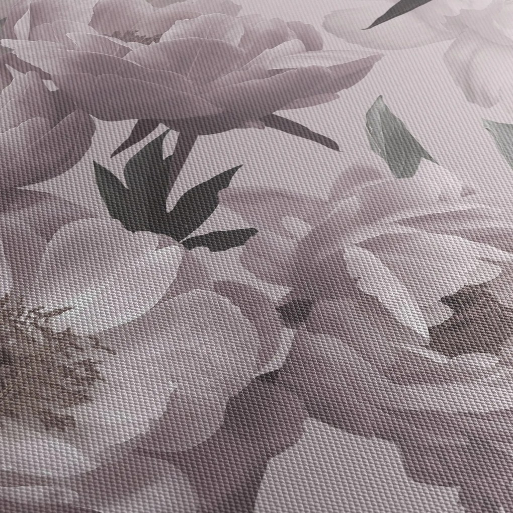 Obraz - Vintage kwiaty piwonii (70x50 cm)