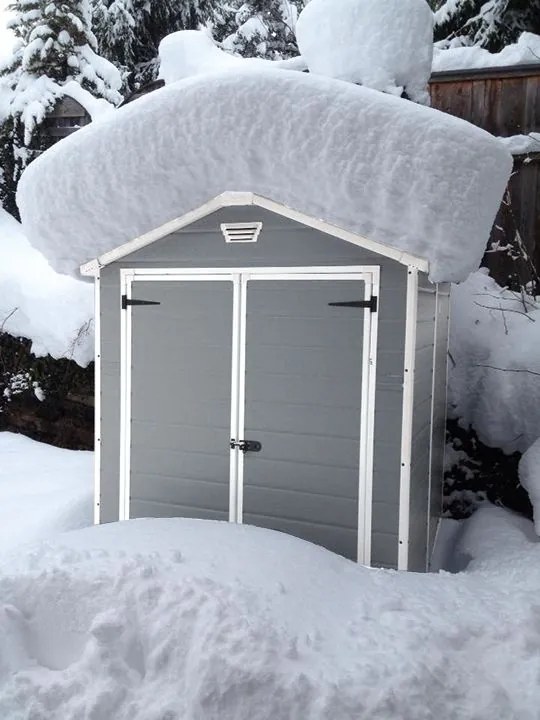 Domek ogrodowy z tworzywa sztucznego MANOR 6x5DD