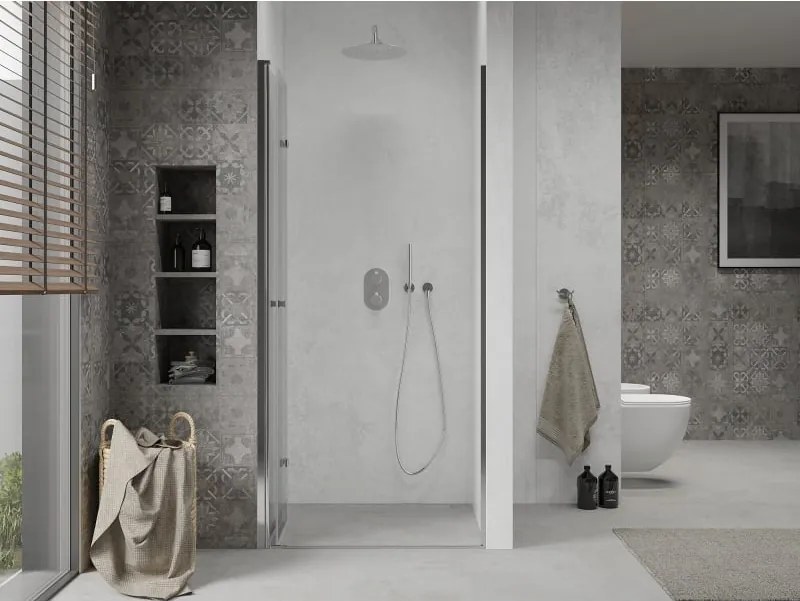 Mexen Lima drzwi prysznicowe składane 100 cm, transparent, chrom - 856-100-000-01-00