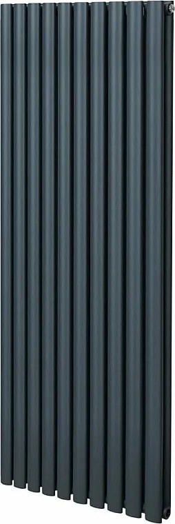 Grzejnik kolumnowy owalny – 1600 mm x 600 mm – antracytowo-szary
