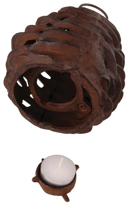 Metalowy lampion (wysokość 18 cm) Pine Cone – Esschert Design