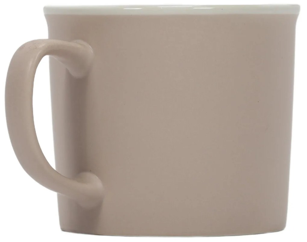Kubek porcelanowy z uchwytem NATURE, 380 ml