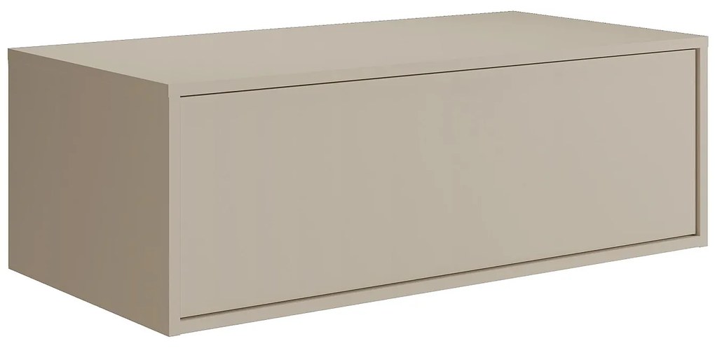 Szafka łazienkowa wisząca - Kolor beżowy - 94 cm - TEANA II