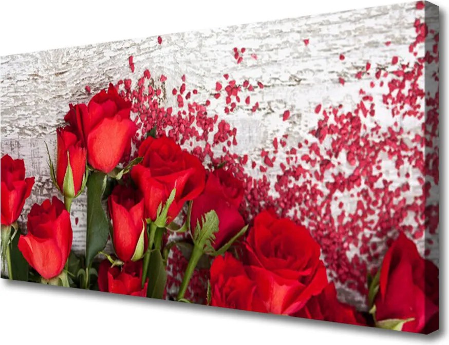 Obraz canvas Bukiet Królewskich Róż