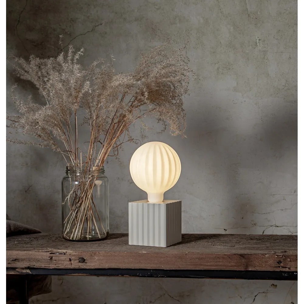 Kremowa podstawa lampy 10 cm Box – Star Trading