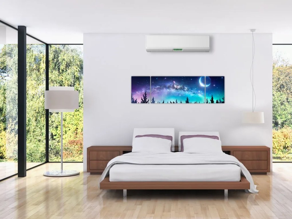 Obraz - Droga Mleczna (170x50 cm)