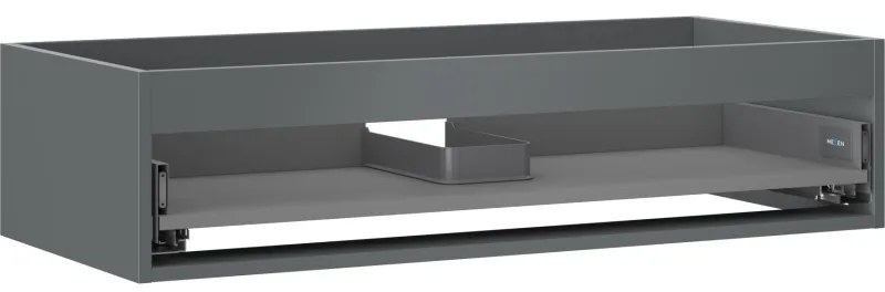 Mexen Box-A korpus szafki podumywalkowej 100 cm, 1 szuflada, grafit mat - 91AX0-1000-235-1-66