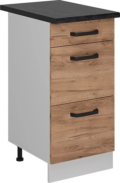 Szafka dolna do kuchni złoty dąb energetyczny 40x60x81.6 r-line