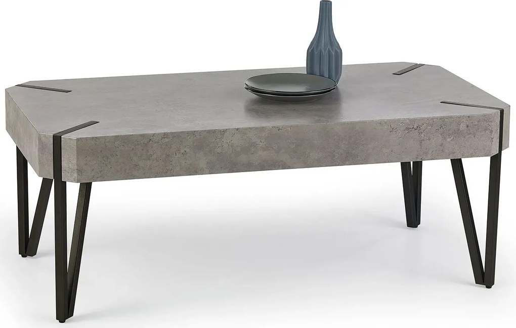 Industrialna ława Czarny mat F8-G33