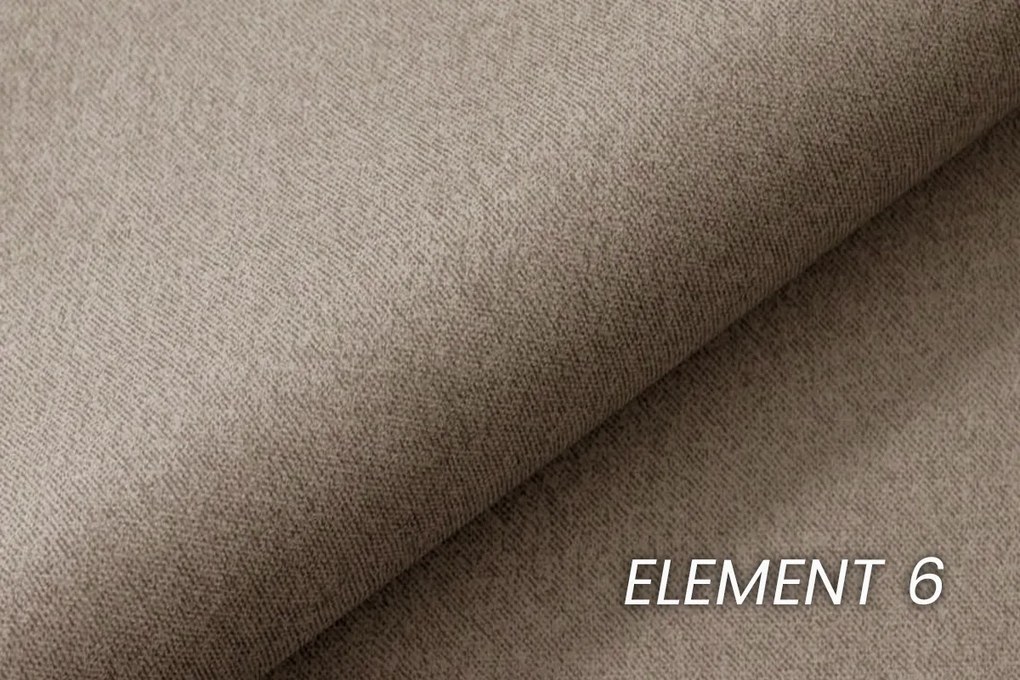 Łóżko kontynentalne Penia 160x200 z pojemnikami - beżowy welur hydrofobowy Element 6