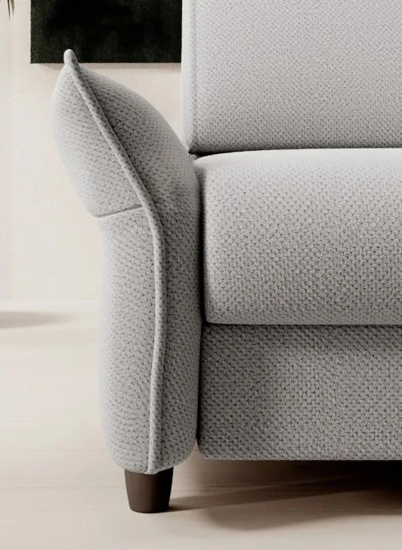 Sofa Kanapa CANTO 3 osobowa z funkcją spania wolnostojąca w tkaninie WERSAL