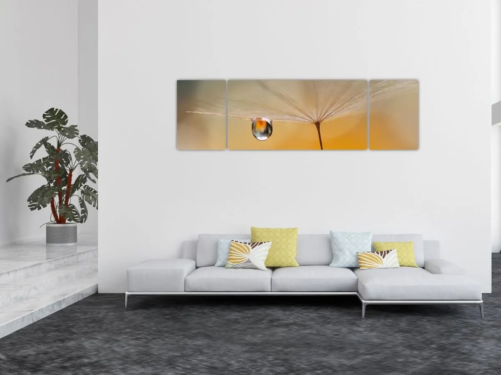 Obraz - Makro kwiat (170x50 cm)