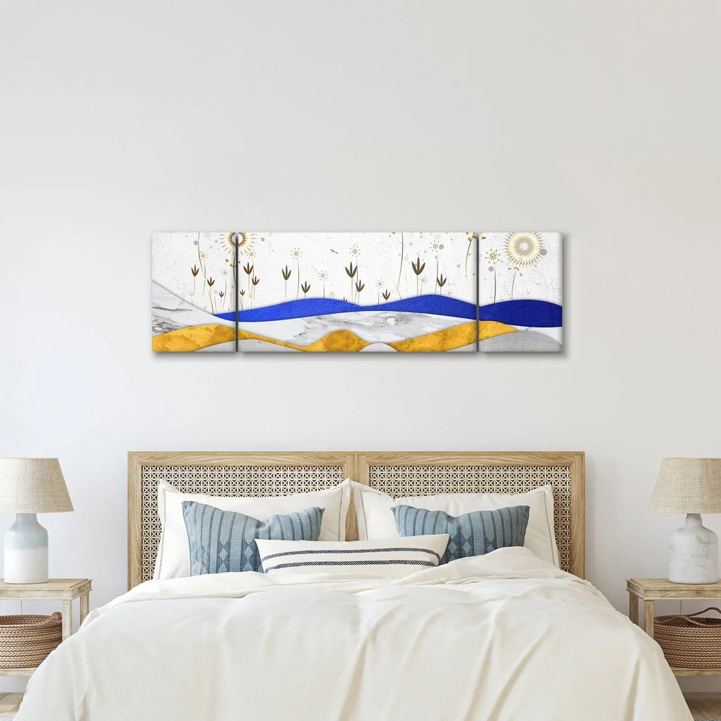 Obraz - Złote Góry (170x50 cm)
