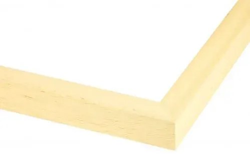Drewniane lustro ścienne w naturalnej ramie G9-K81