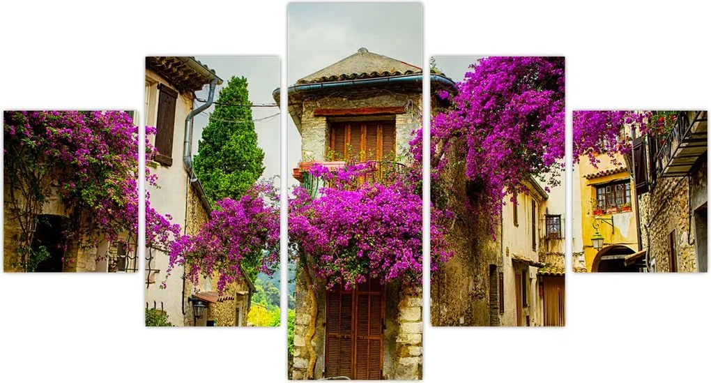Obraz - Śródziemnomorska leniwa aleja (125x70 cm)