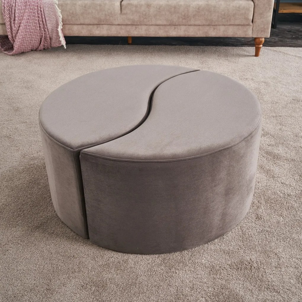 Taboret Alis Puf Mink