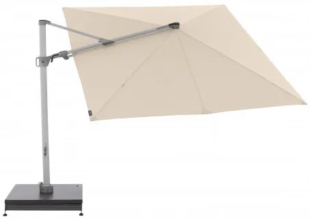 KNIRPS 320 x 320 cm - luksusowy wahadłowy parasol ogrodowy z drążkiem bocznym : Kolor parasola - Naturalny