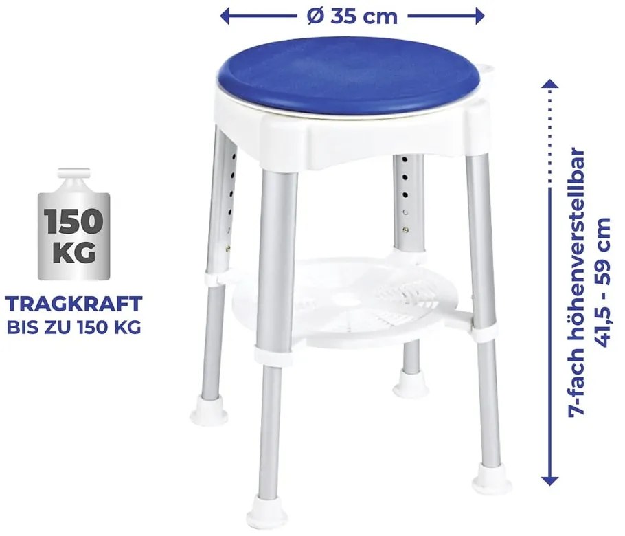 Taboret pod prysznic – Maximex