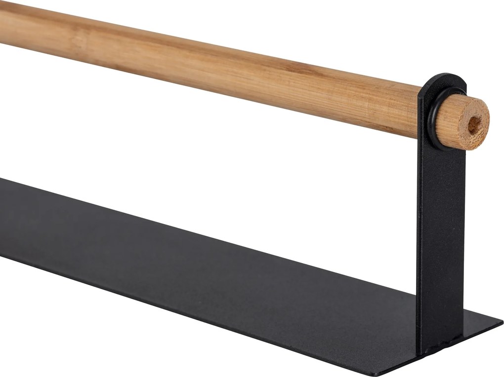 Uchwyt magnetyczny na rolki kuchenne MAGNA, bambus, 30 cm, WENKO