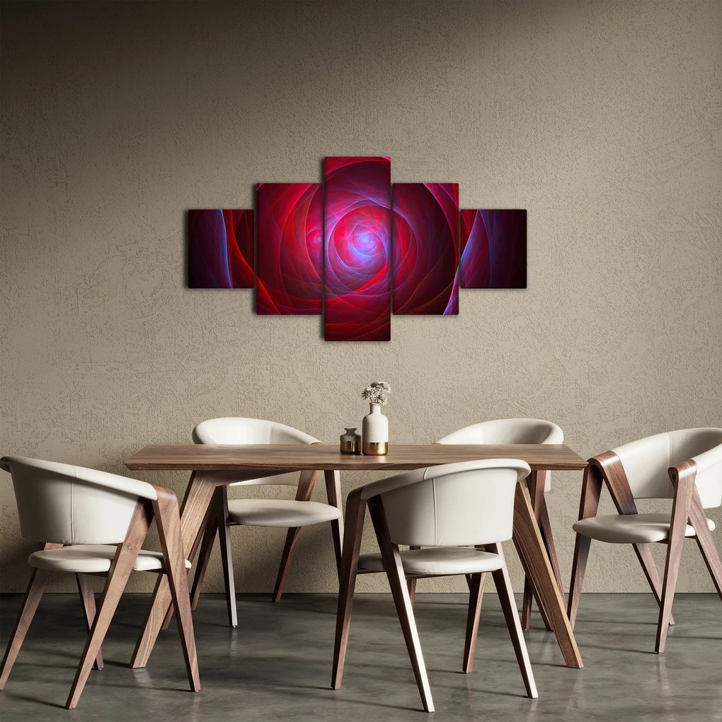 Abstrakcyjny obraz oczu (125x70 cm)