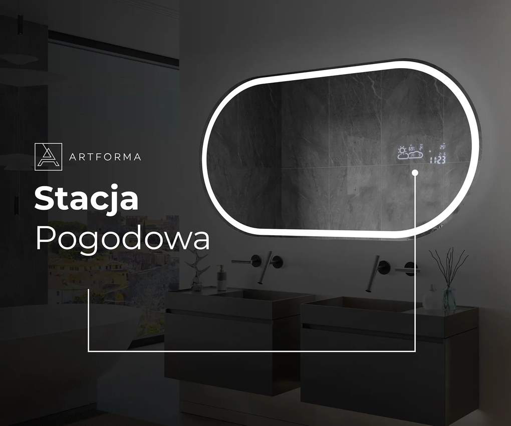 Lustro Łazienkowe Podświetlane L230