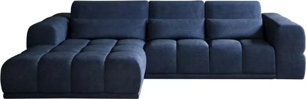 Narożnik LAGOS z elektrycznym wysuwem i regulowanymi zagłówkami WERSAL