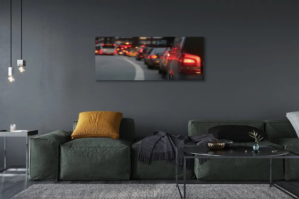 Obraz na płótnie Światła Nocnej Metropolii