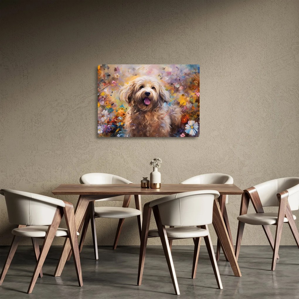 Obraz na szkle - Happy Dog II. (70x50 cm)