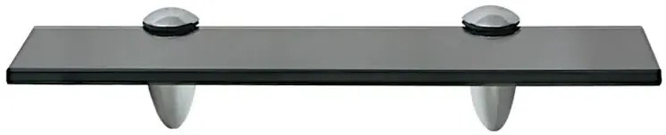Czarna solidna półka szklana 30x10 - Imker