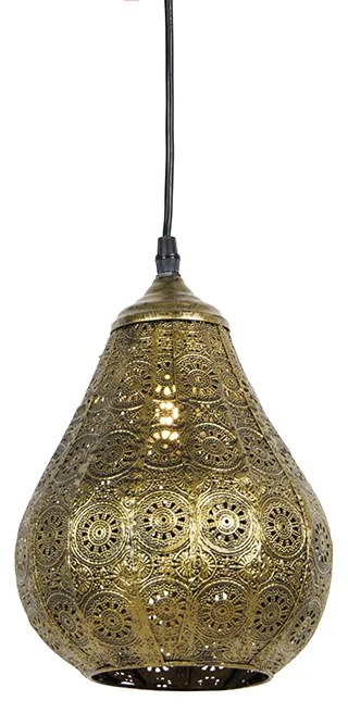Orientalna lampa wisząca złota - Billa Dia