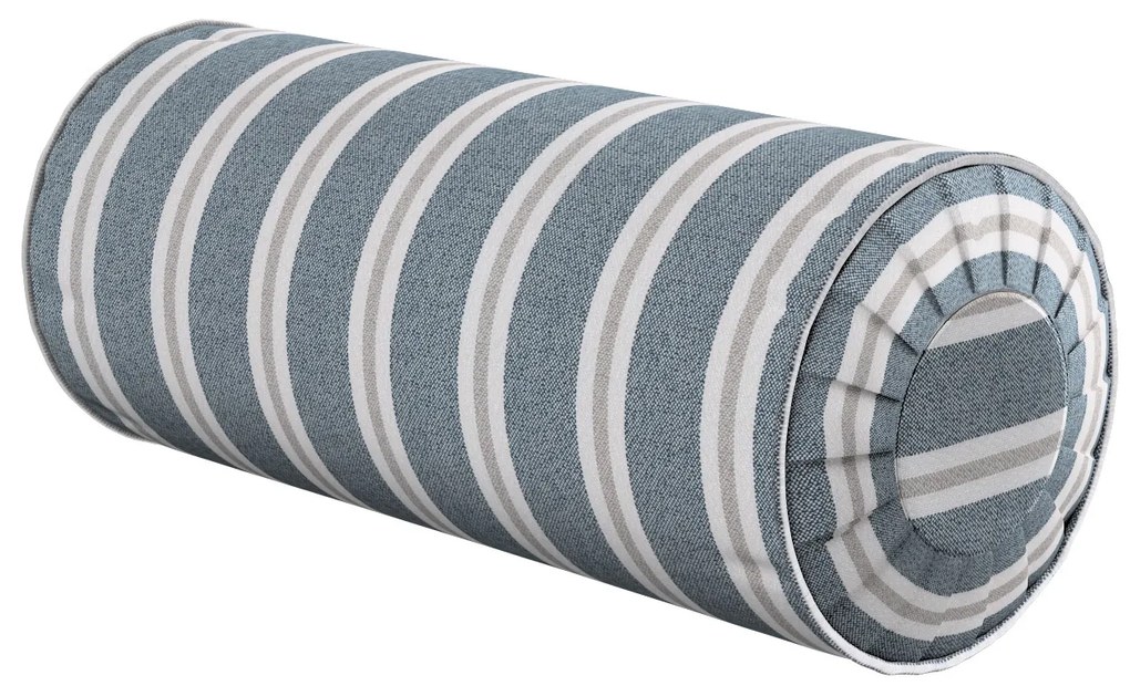 Poduszka wałek z zakładkami