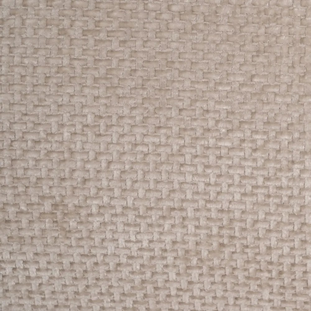 Beżowa sofa z tkaniny szenilowej prawostronna 151 cm Minimal – Ixia