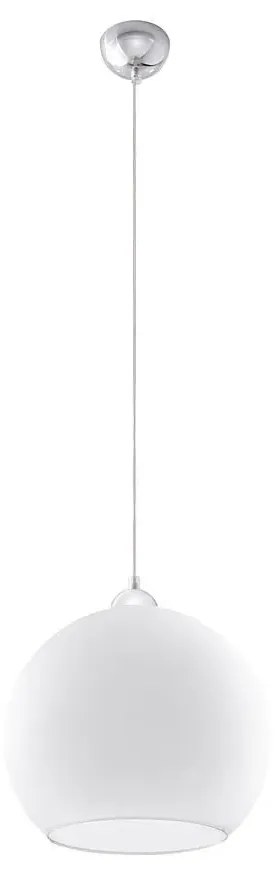 Okrągła szklana lampa wisząca LED G0-R36