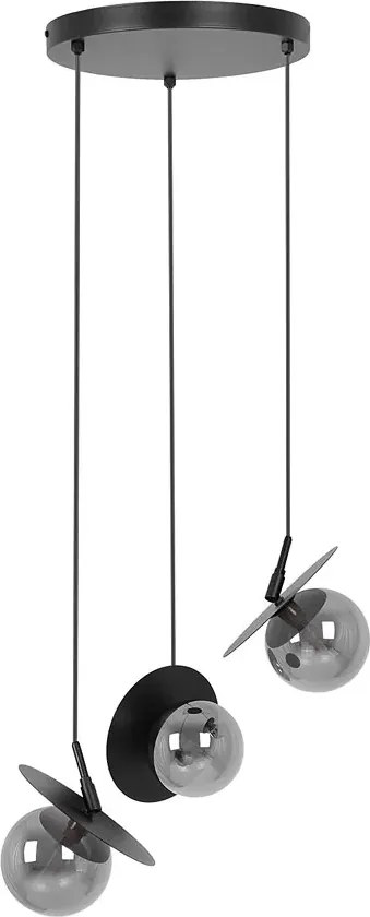 Potrójna lampa wisząca z regulowanymi kloszami - A702 D2-F22