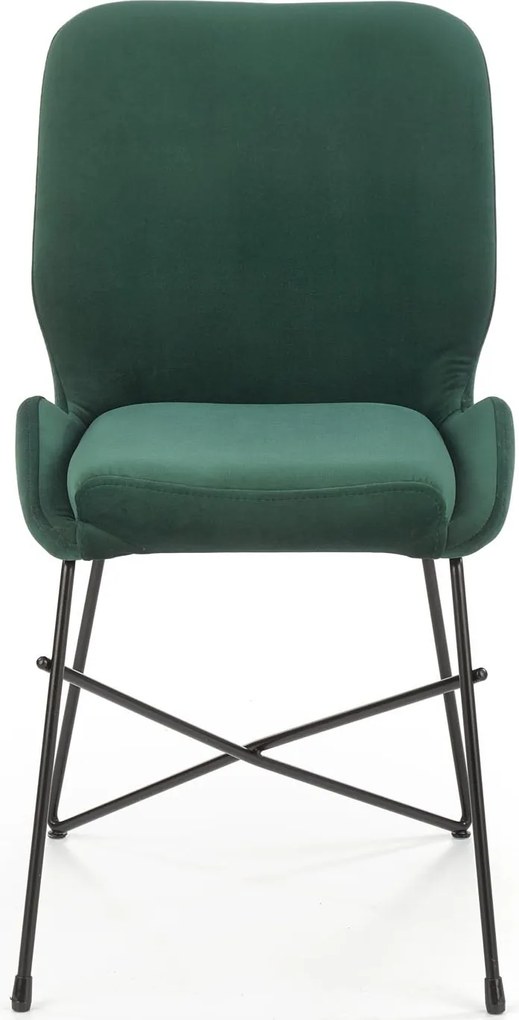 Designerskie krzesło z niskimi podłokietnikami K454 Halmar