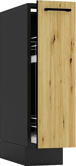 Szafka cargo 20 cm grafit + dąb artisan B5-K76