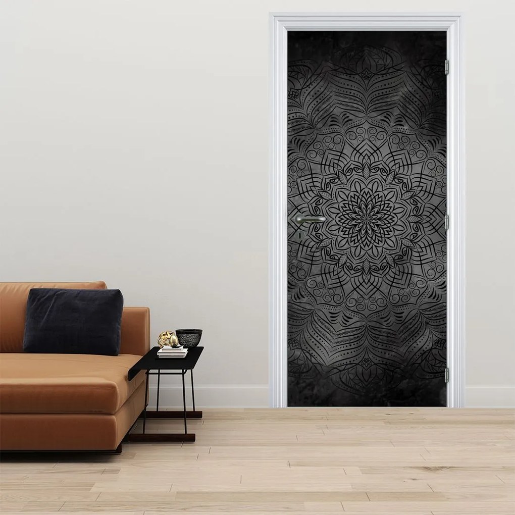 Fototapeta na drzwi - Mistyczna mandala (95x205cm)