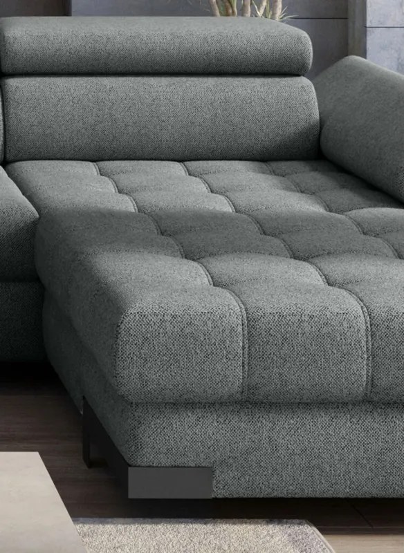 Narożnik SELVA XL z funkcją spania i pojemnikiem WERSAL