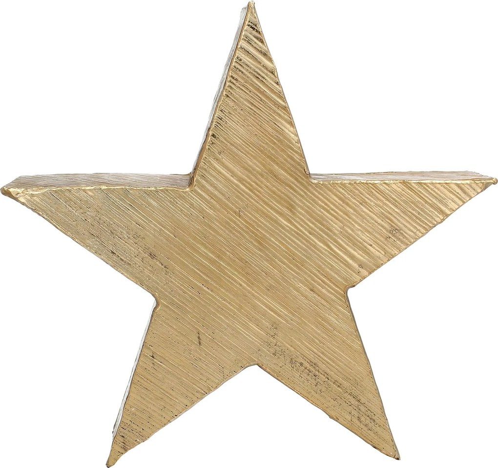 Dekoracja Gold Star 32cm