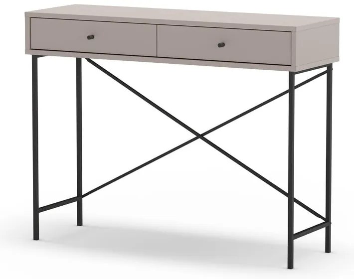 Szarobeżowa konsola 35x110 cm Titan – Marckeric