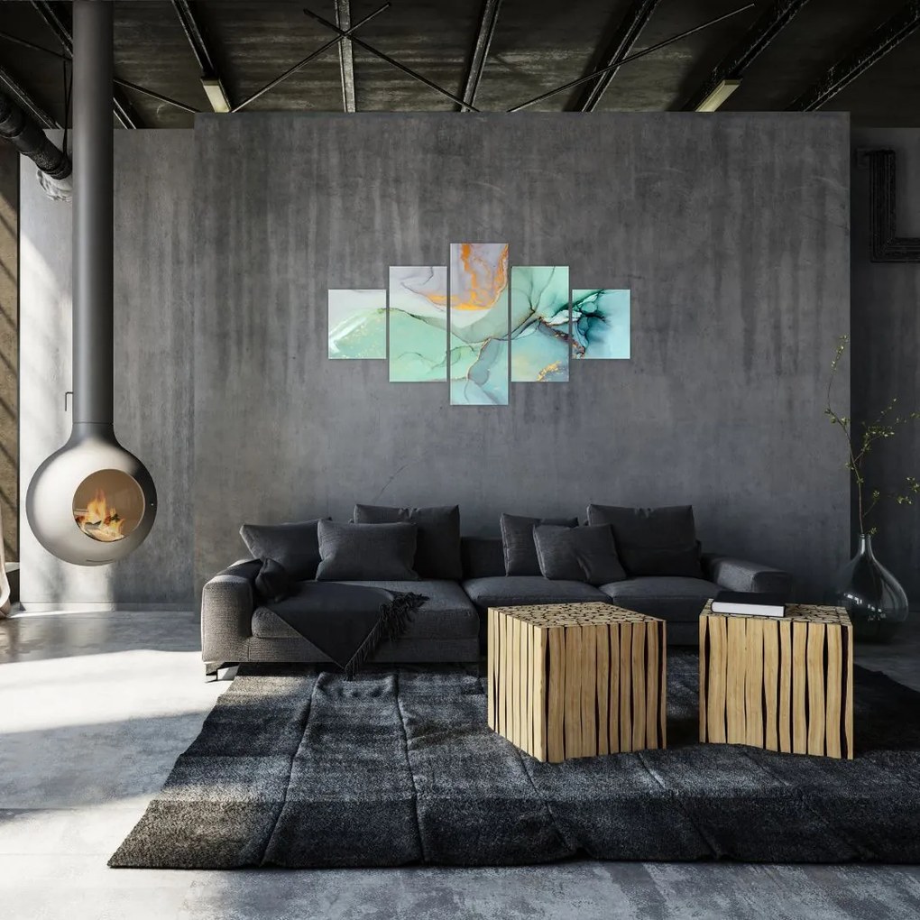 Abstrakcyjny obraz (125x70 cm)