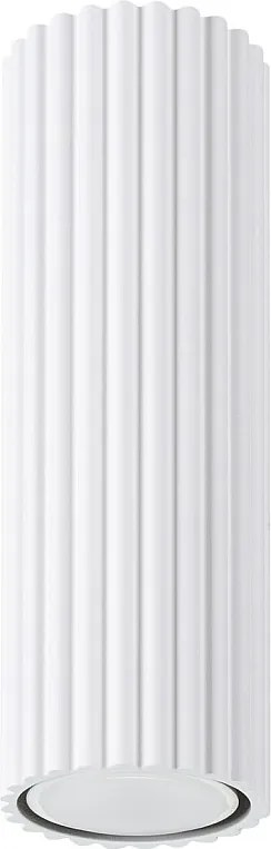 Lampa Sufitowa Minimalistyczny Karbon, Aluminium - 1 Źródło - L.6.5 X H.20 Cm - Biały