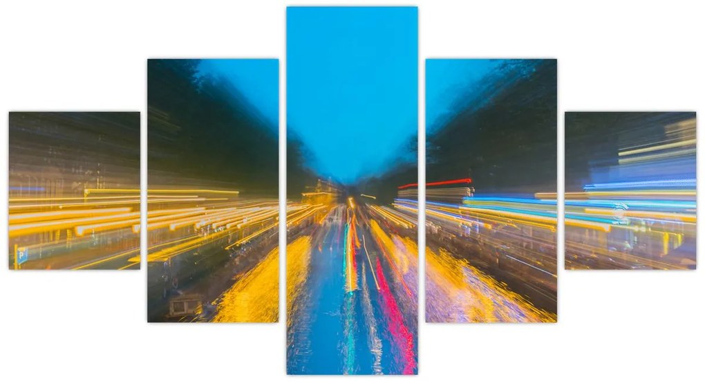 Obraz - Obraz abstrakcji (125x70 cm)