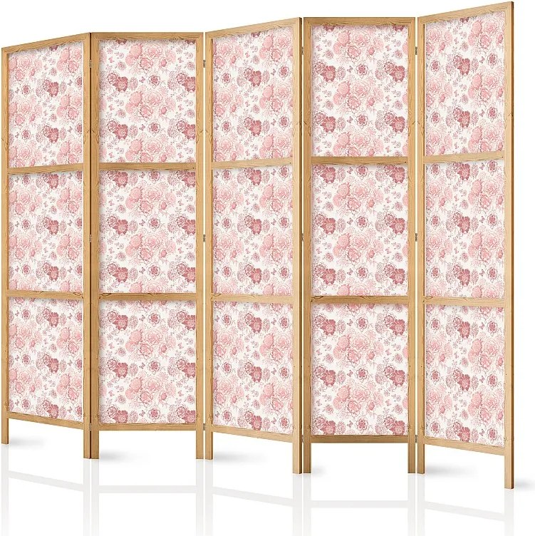 Parawan japoński Artgeist Kwiaty 225 x 172 cm 1 szt