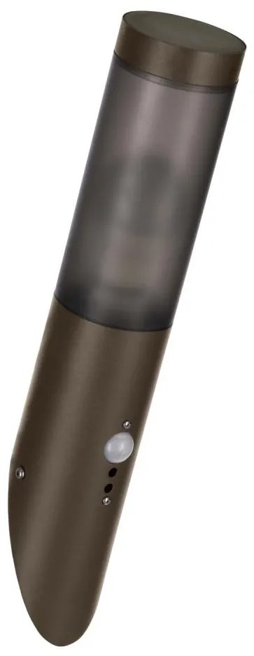 Eglo 900985 - Lampa ścienna z czujnikiem HELSINKI 1xE27/15W/230V IP44 na zewnątr