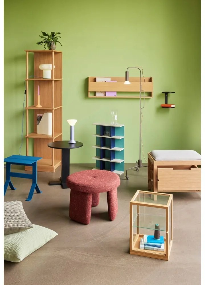 Brązowa lampa stojąca (wysokość 154 cm) Ido – Hübsch