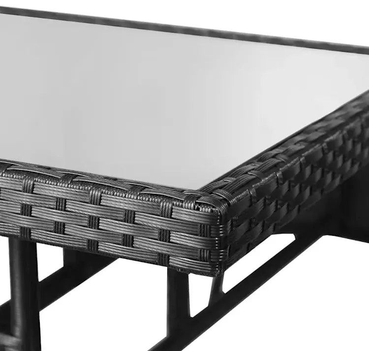 Zestaw ogrodowy z  naturalnego rattanu - Zander 3X
