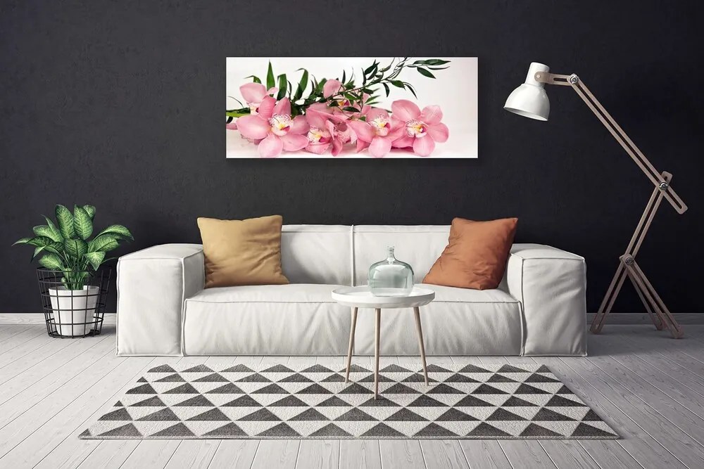 Zdjęcie na płótnie Chwila Relaksu: Storczyk i Spa