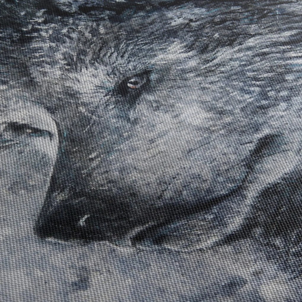 Obraz - Wilk z kreskówki (70x50 cm)